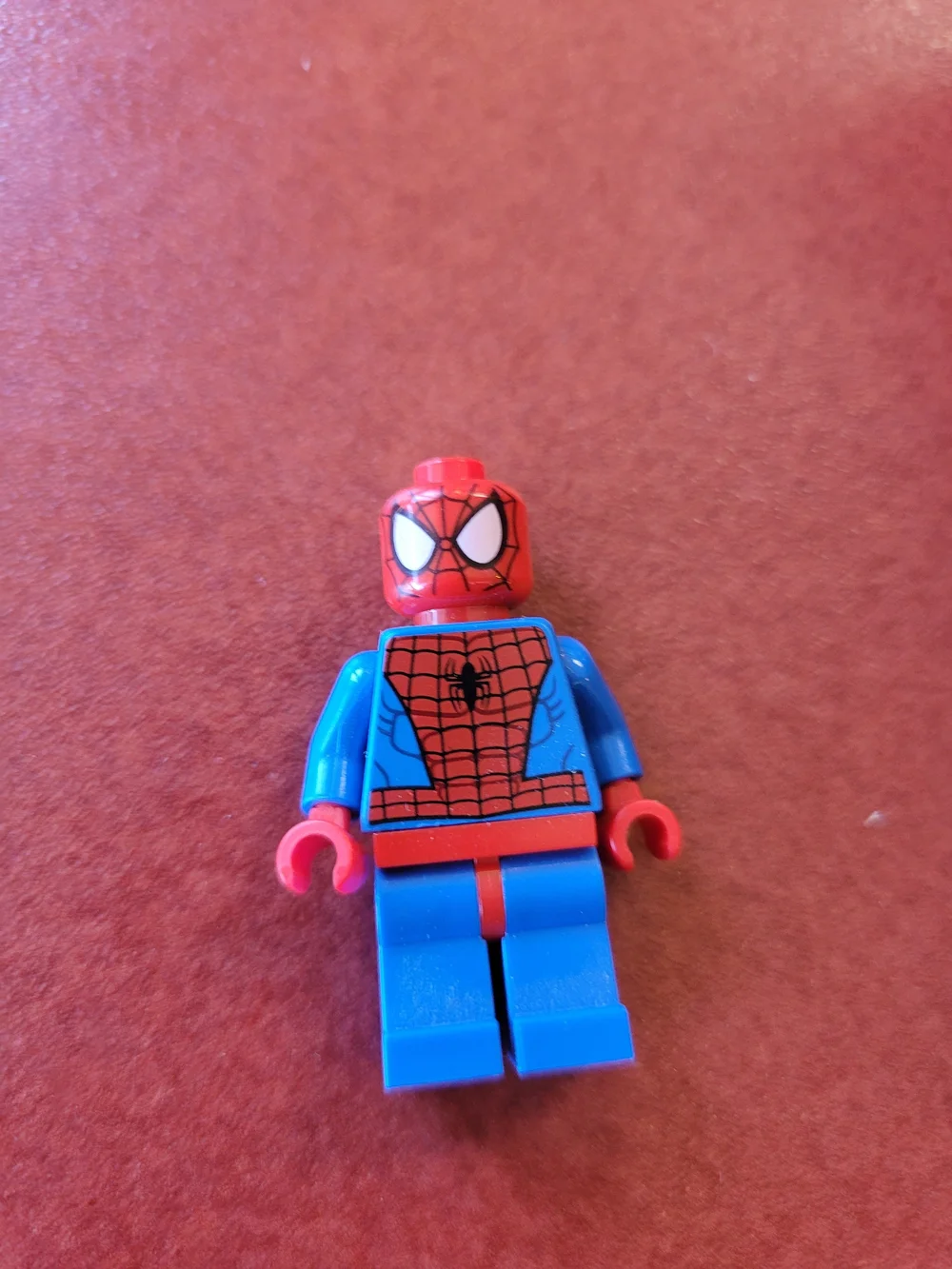 Lego Spider-Man Minifigure Red and Blue